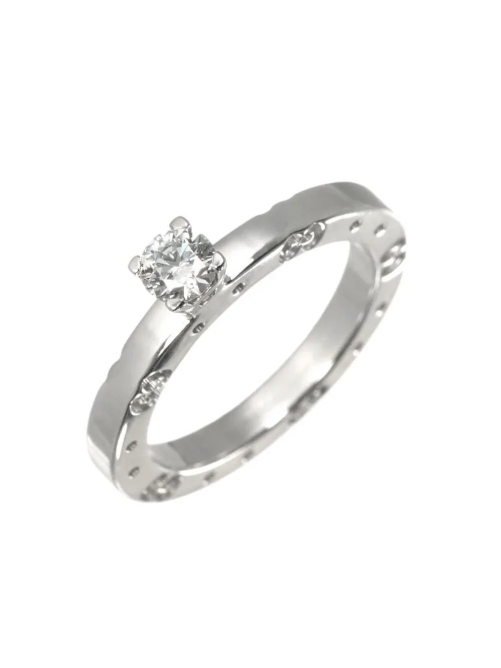 Gucci Icon Solitaire Diamond Ring WG White Gold